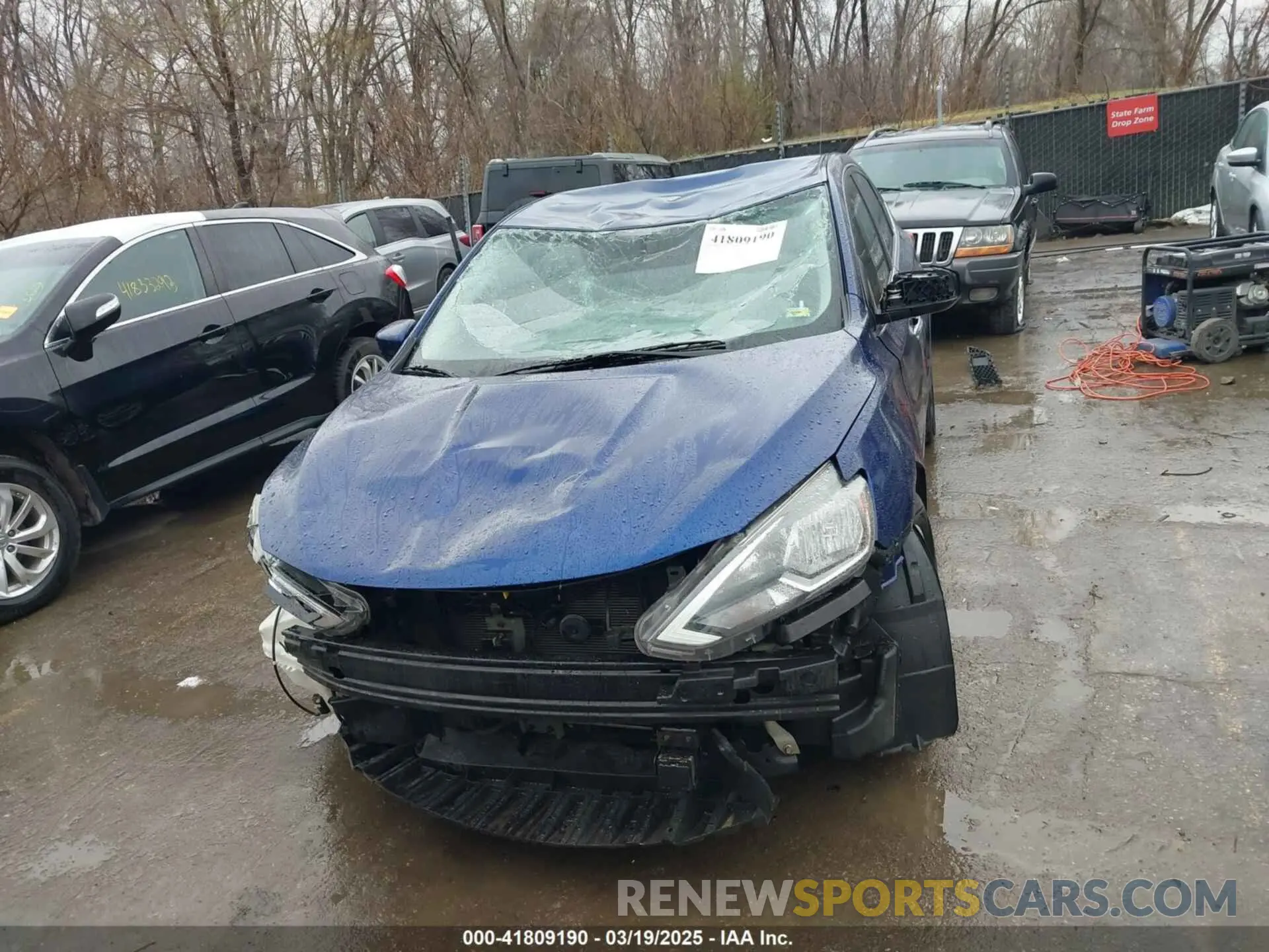6 Photograph of a damaged car 3N1AB7AP9KY296702 NISSAN SENTRA 2019