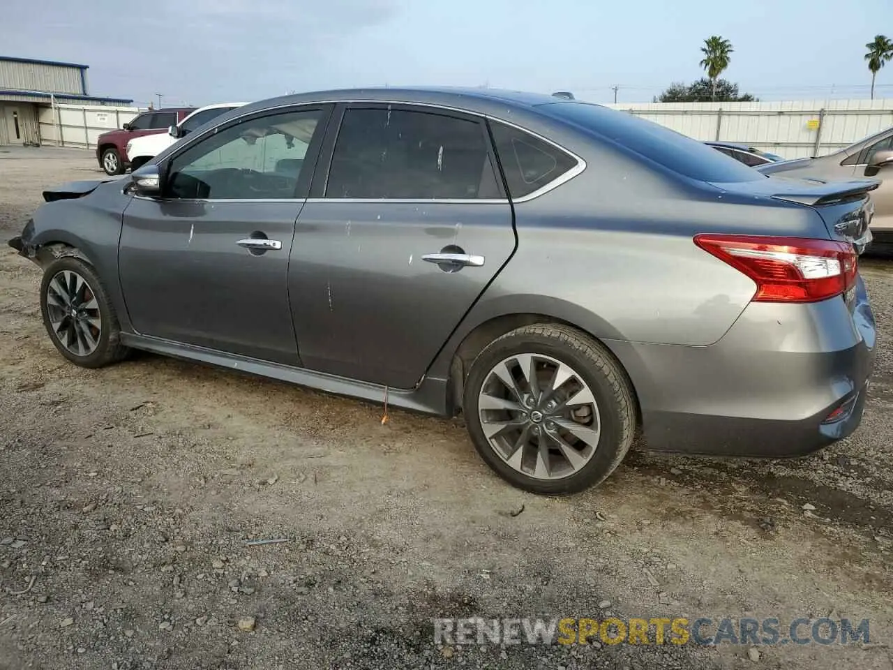 2 Photograph of a damaged car 3N1AB7AP9KY303213 NISSAN SENTRA 2019