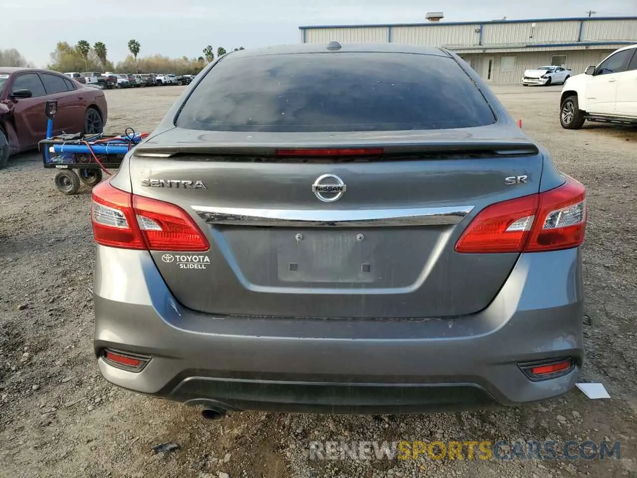 6 Photograph of a damaged car 3N1AB7AP9KY303213 NISSAN SENTRA 2019