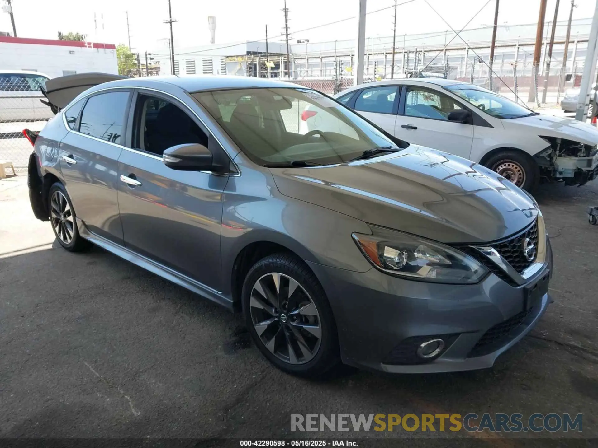 1 Photograph of a damaged car 3N1AB7AP9KY304295 NISSAN SENTRA 2019