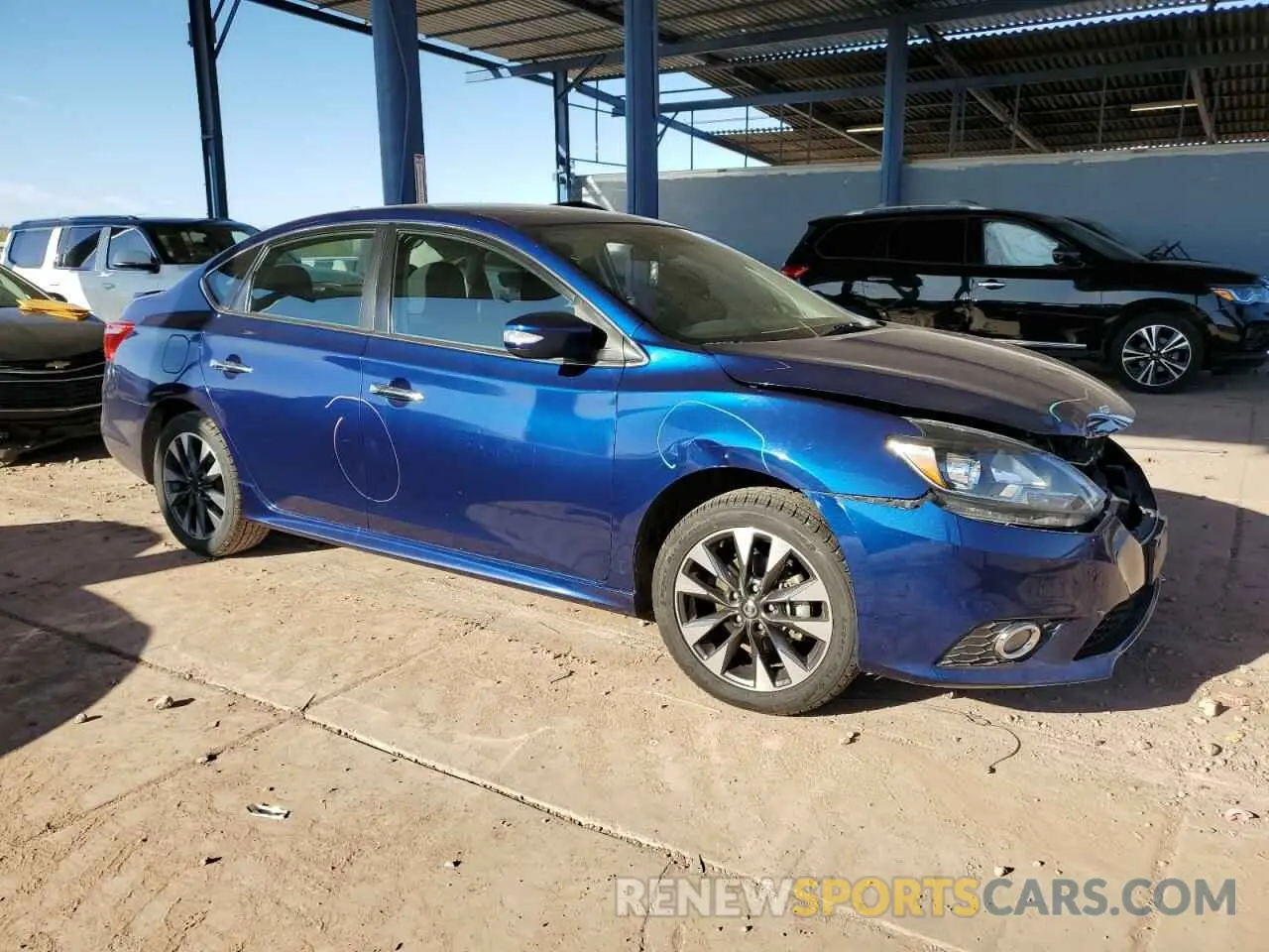 4 Photograph of a damaged car 3N1AB7AP9KY310887 NISSAN SENTRA 2019