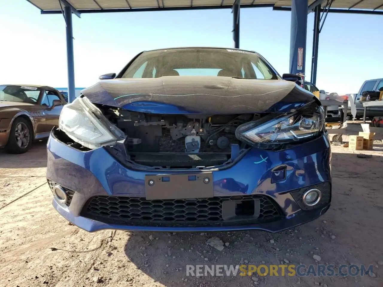 5 Photograph of a damaged car 3N1AB7AP9KY310887 NISSAN SENTRA 2019