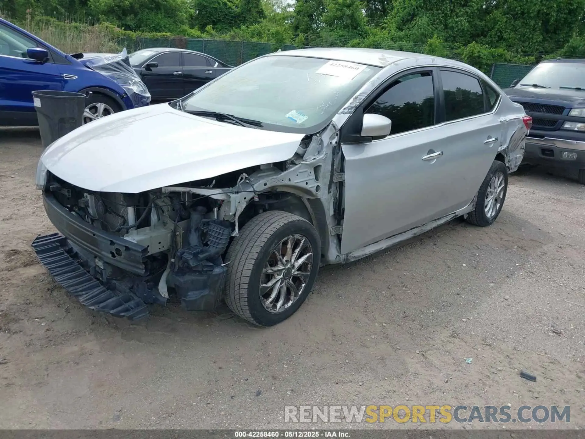 2 Photograph of a damaged car 3N1AB7AP9KY311361 NISSAN SENTRA 2019