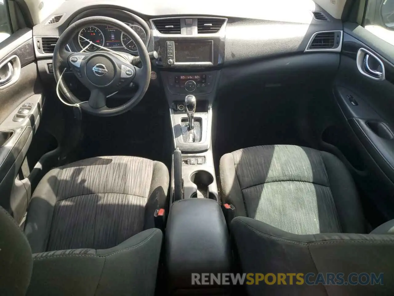 8 Photograph of a damaged car 3N1AB7AP9KY313160 NISSAN SENTRA 2019