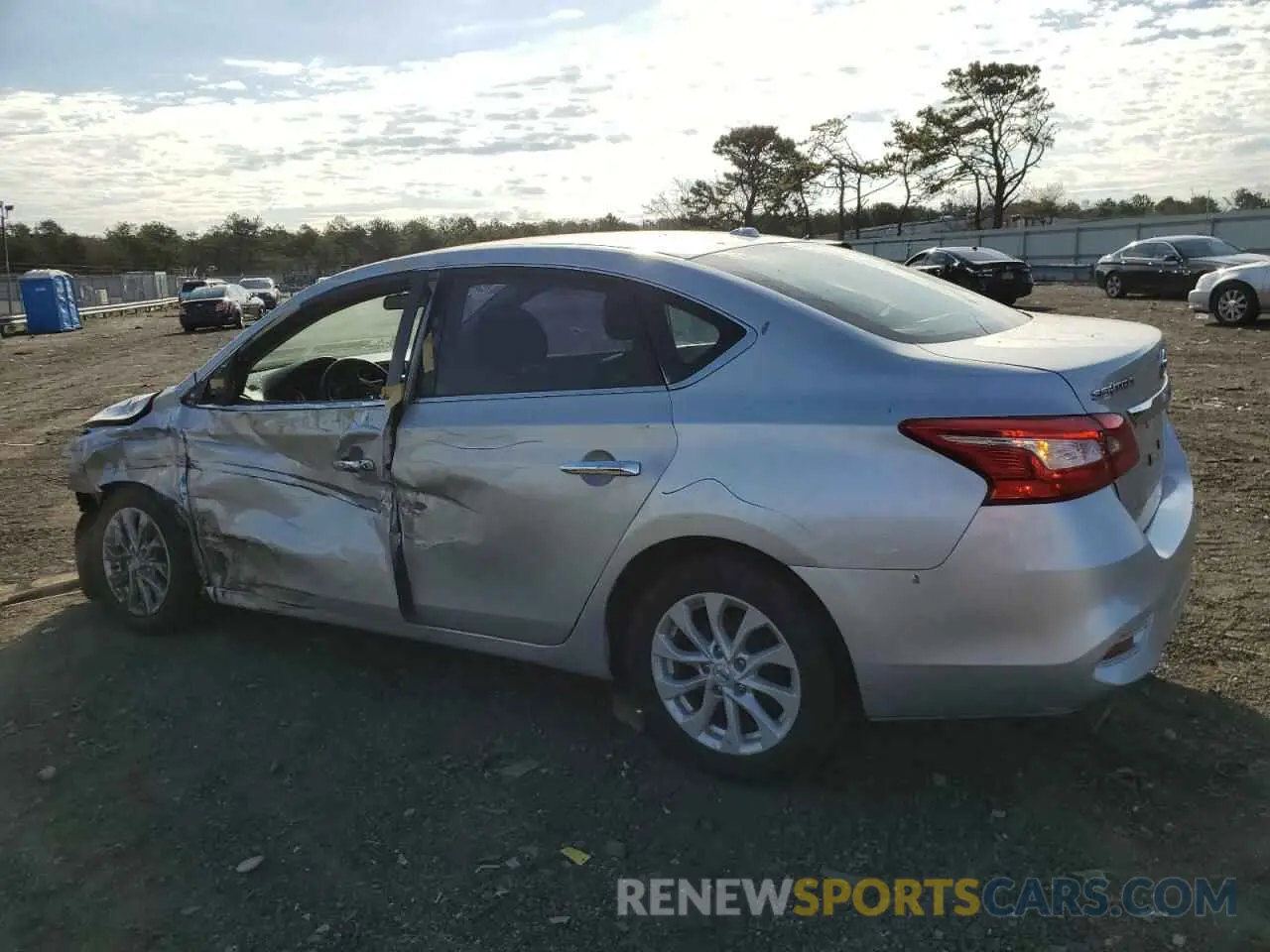 2 Photograph of a damaged car 3N1AB7AP9KY319816 NISSAN SENTRA 2019