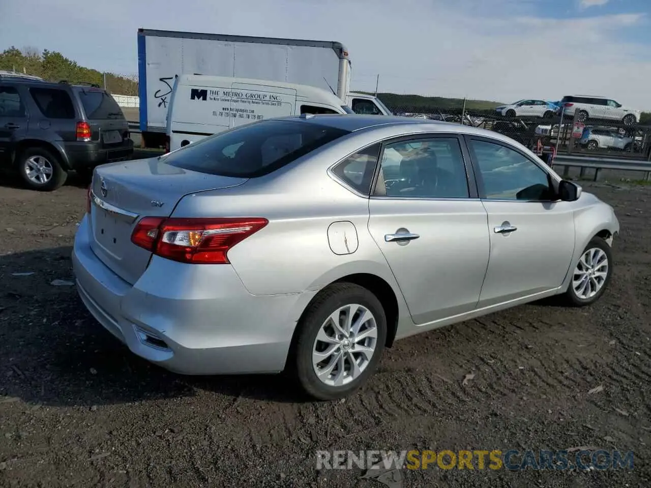 3 Photograph of a damaged car 3N1AB7AP9KY319816 NISSAN SENTRA 2019