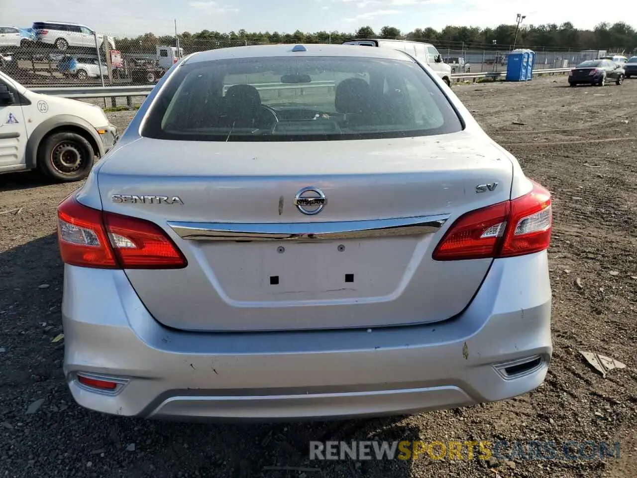 6 Photograph of a damaged car 3N1AB7AP9KY319816 NISSAN SENTRA 2019