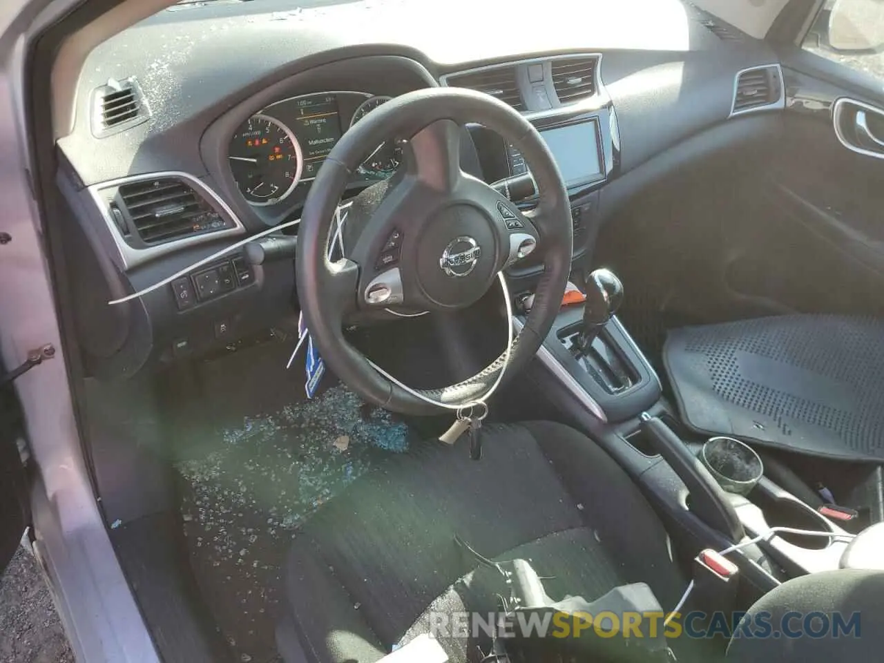 8 Photograph of a damaged car 3N1AB7AP9KY319816 NISSAN SENTRA 2019