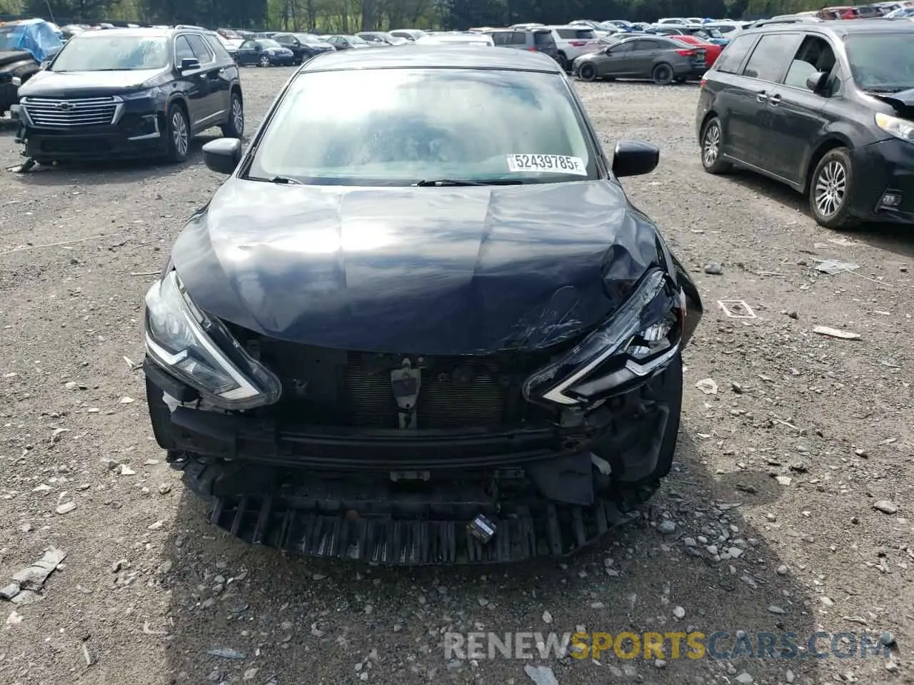 5 Photograph of a damaged car 3N1AB7AP9KY322442 NISSAN SENTRA 2019