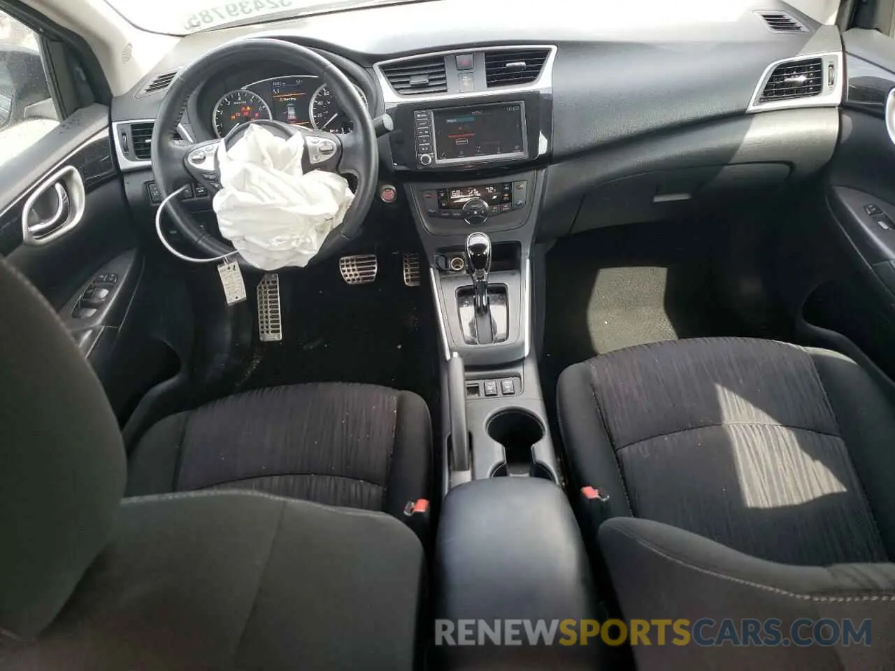 8 Photograph of a damaged car 3N1AB7AP9KY322442 NISSAN SENTRA 2019