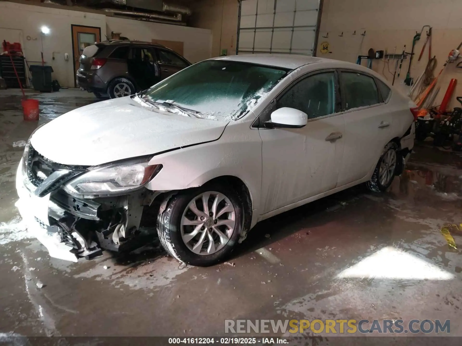 2 Photograph of a damaged car 3N1AB7AP9KY325065 NISSAN SENTRA 2019