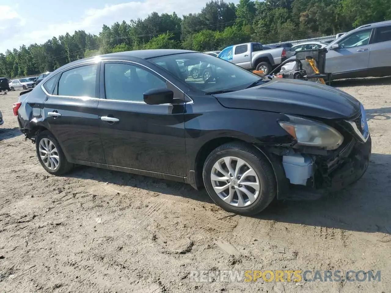 4 Photograph of a damaged car 3N1AB7AP9KY328631 NISSAN SENTRA 2019
