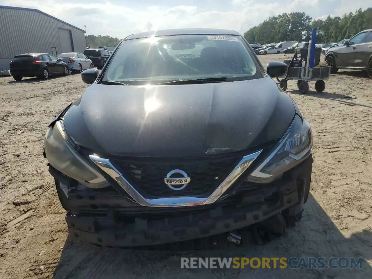5 Photograph of a damaged car 3N1AB7AP9KY328631 NISSAN SENTRA 2019