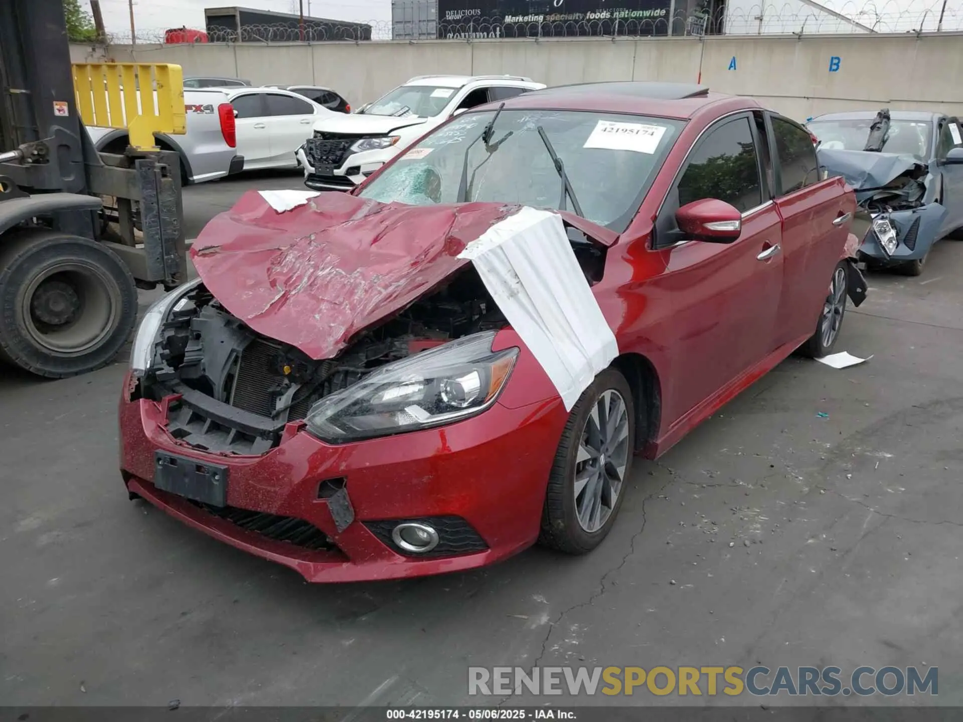 2 Photograph of a damaged car 3N1AB7AP9KY328855 NISSAN SENTRA 2019