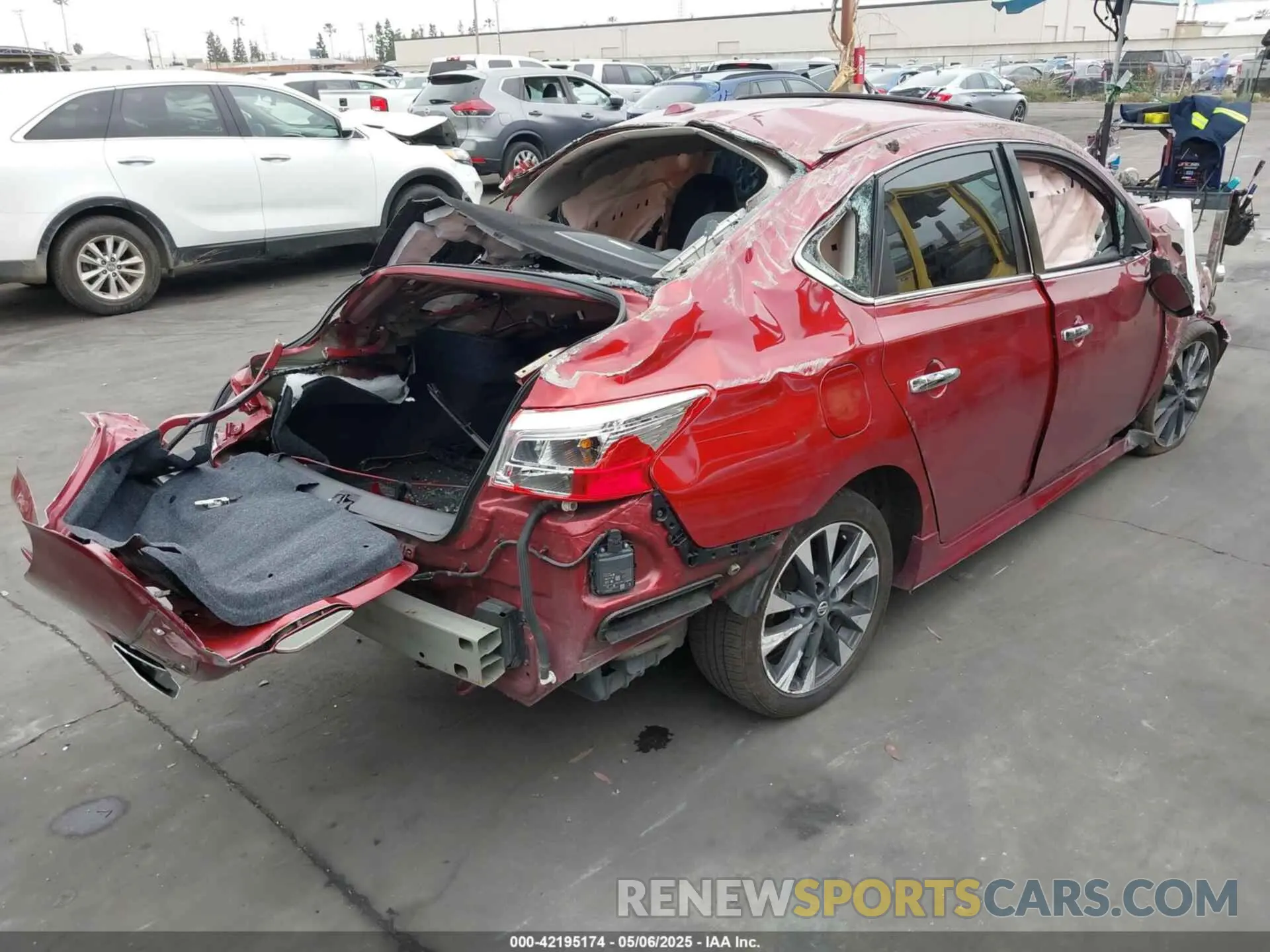 4 Photograph of a damaged car 3N1AB7AP9KY328855 NISSAN SENTRA 2019
