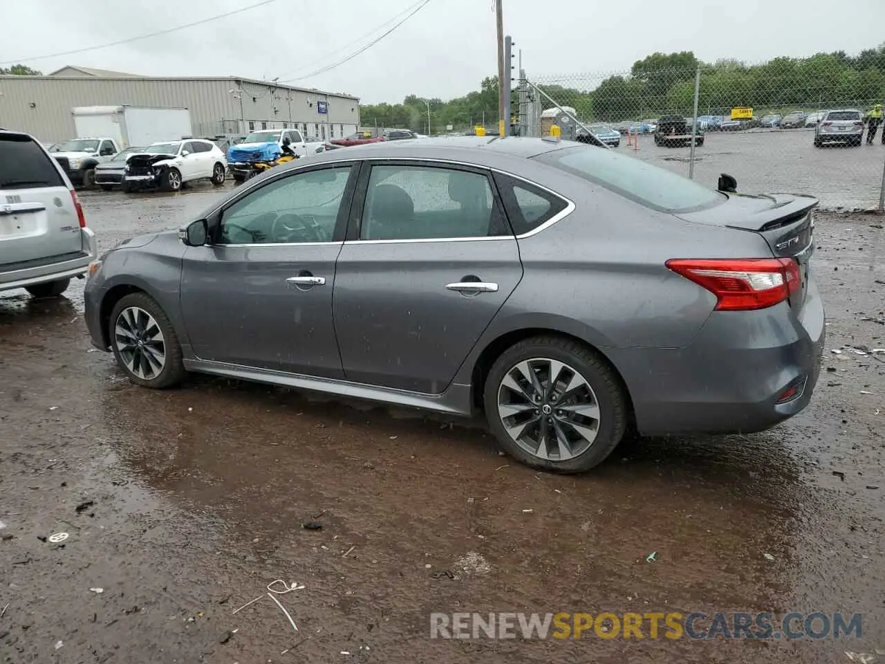 2 Photograph of a damaged car 3N1AB7AP9KY333361 NISSAN SENTRA 2019