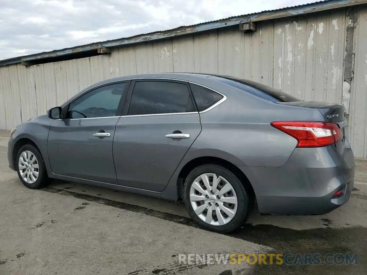 2 Photograph of a damaged car 3N1AB7AP9KY338608 NISSAN SENTRA 2019