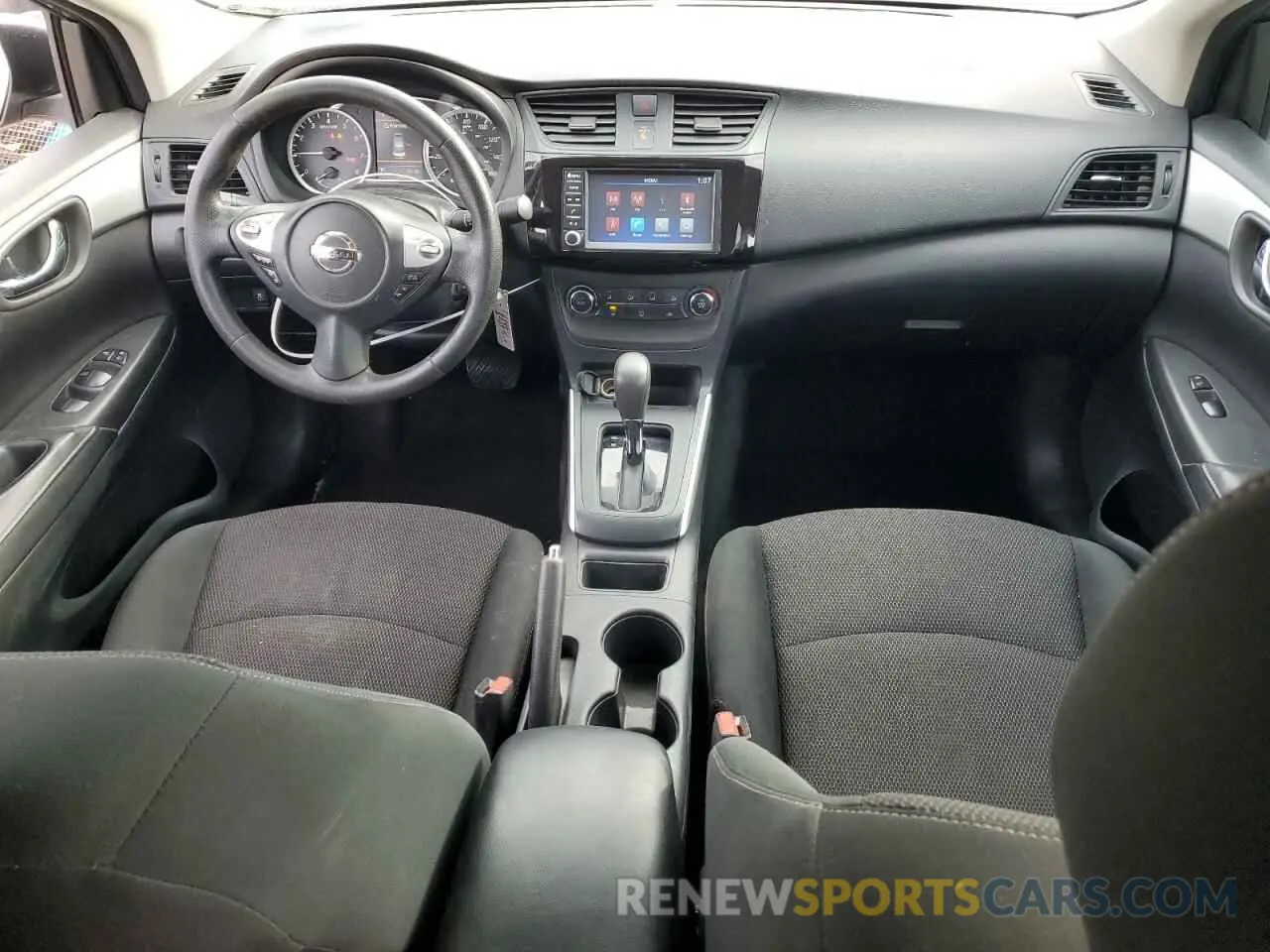 8 Photograph of a damaged car 3N1AB7AP9KY338608 NISSAN SENTRA 2019