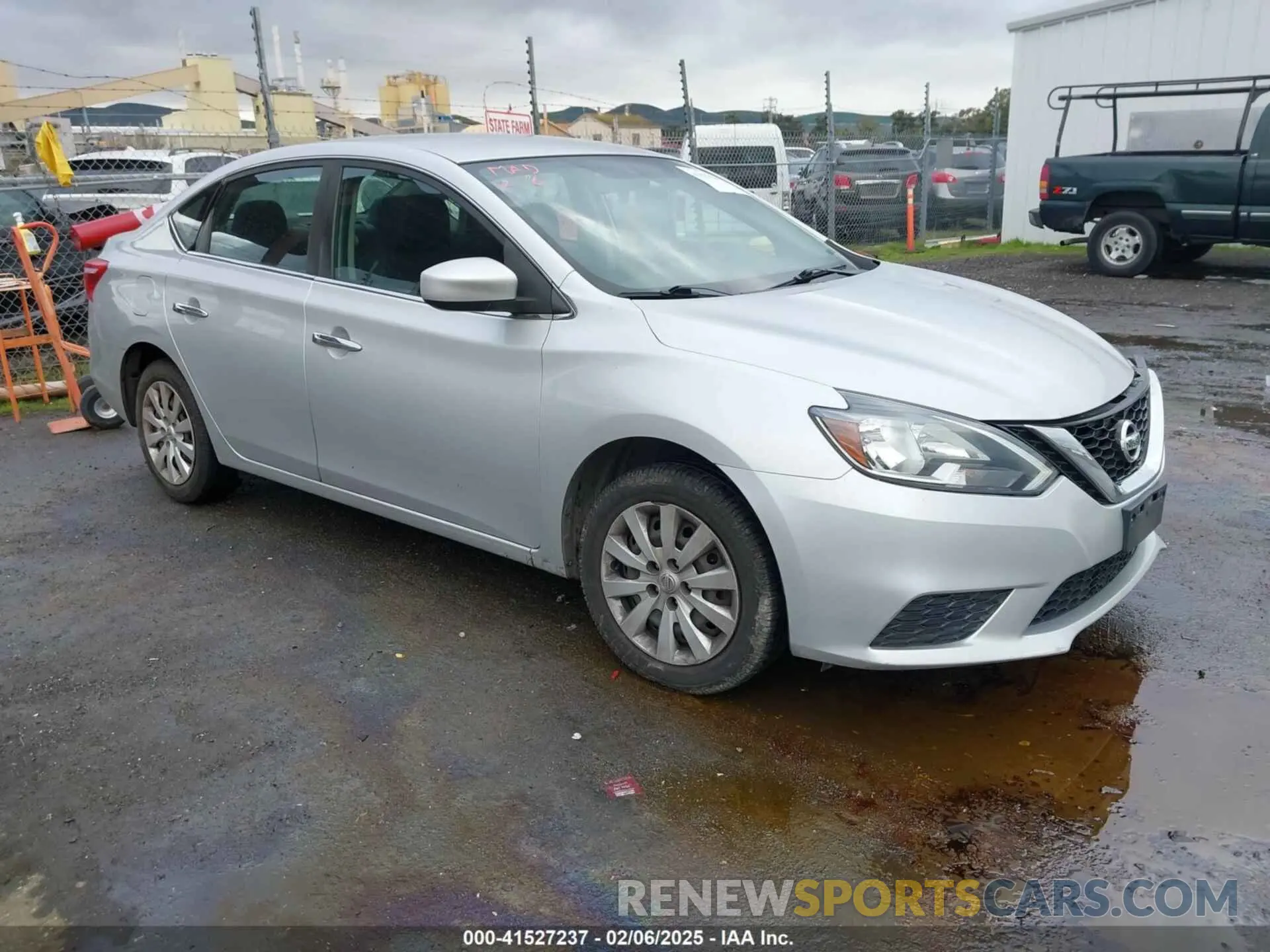 1 Photograph of a damaged car 3N1AB7AP9KY341671 NISSAN SENTRA 2019