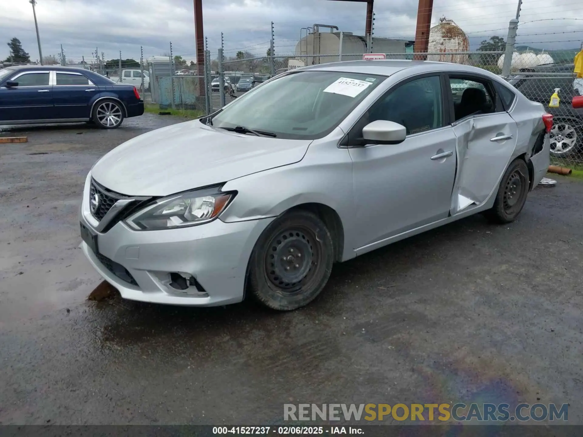 2 Photograph of a damaged car 3N1AB7AP9KY341671 NISSAN SENTRA 2019