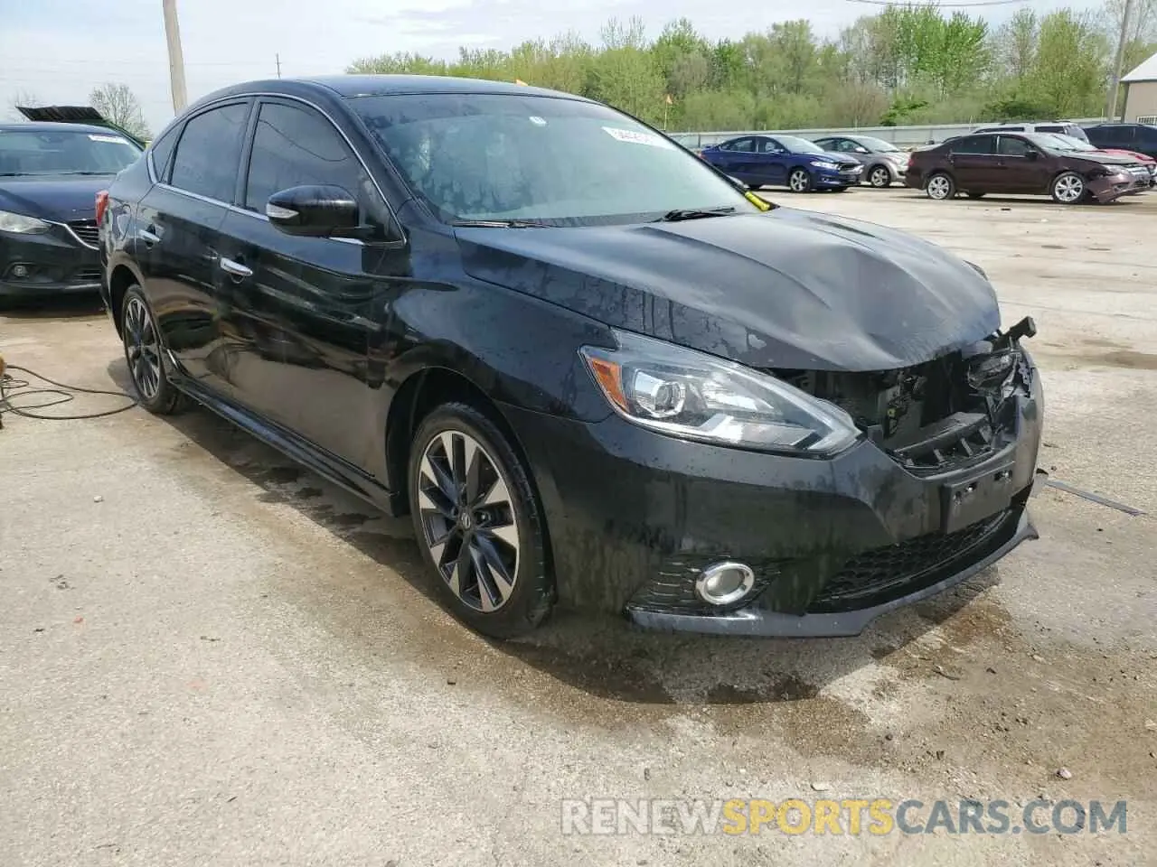 4 Photograph of a damaged car 3N1AB7AP9KY344408 NISSAN SENTRA 2019