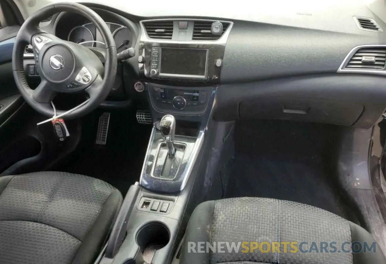 8 Photograph of a damaged car 3N1AB7AP9KY344408 NISSAN SENTRA 2019