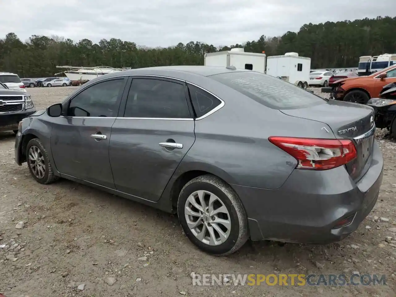 2 Photograph of a damaged car 3N1AB7AP9KY346739 NISSAN SENTRA 2019