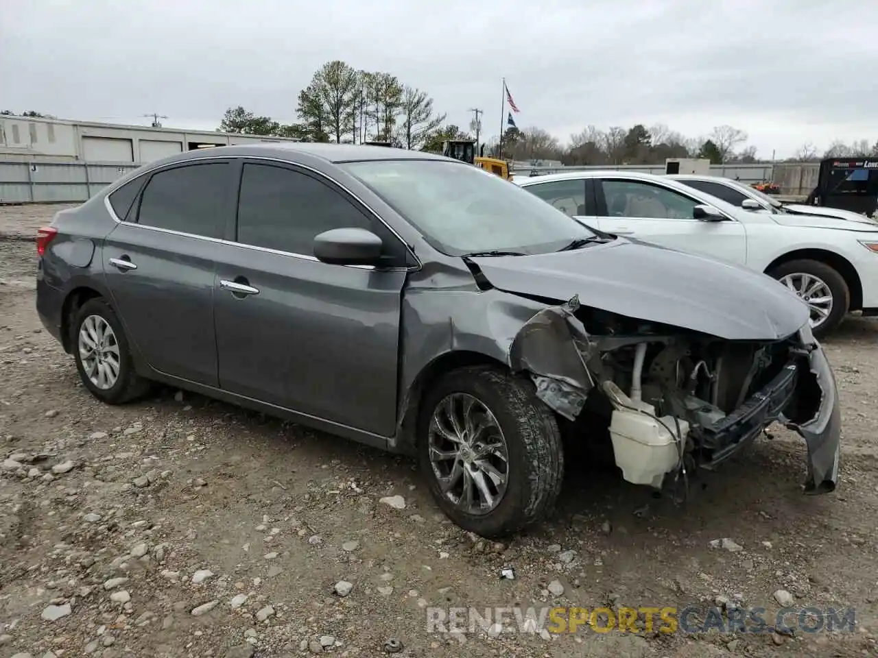 4 Photograph of a damaged car 3N1AB7AP9KY346739 NISSAN SENTRA 2019