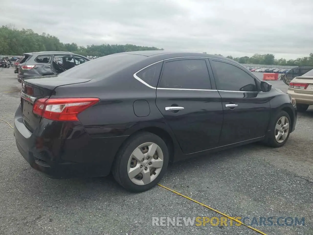 3 Photograph of a damaged car 3N1AB7AP9KY347244 NISSAN SENTRA 2019