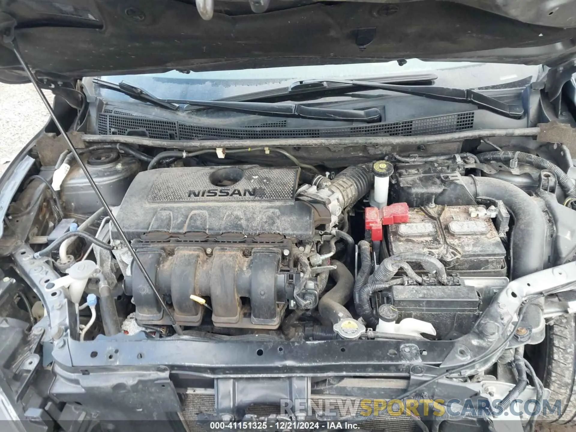 10 Photograph of a damaged car 3N1AB7AP9KY348572 NISSAN SENTRA 2019