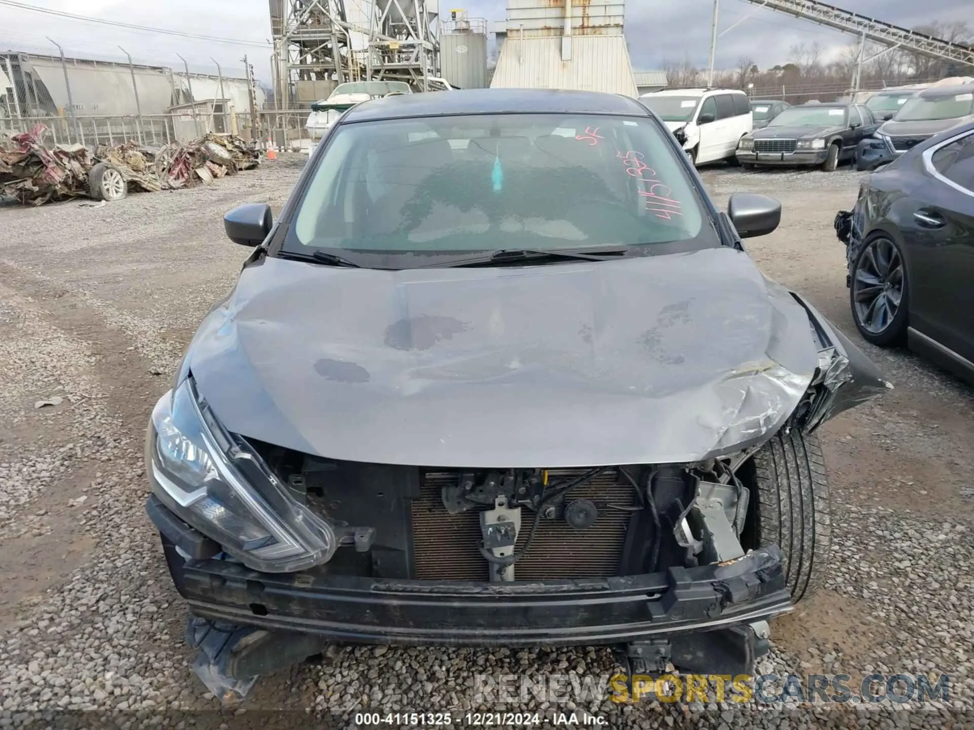 12 Photograph of a damaged car 3N1AB7AP9KY348572 NISSAN SENTRA 2019