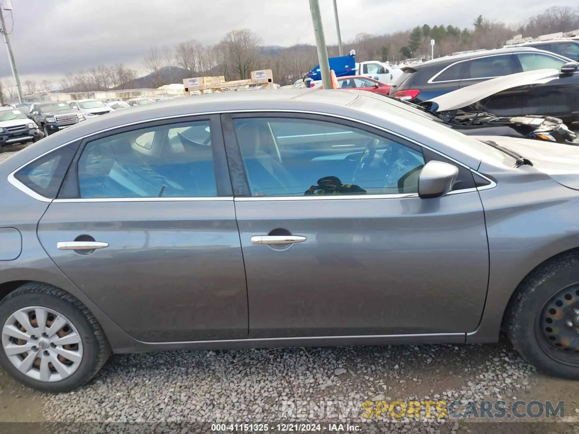 13 Photograph of a damaged car 3N1AB7AP9KY348572 NISSAN SENTRA 2019