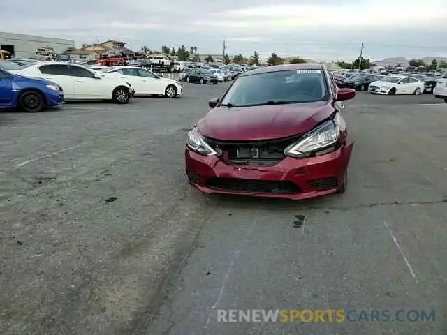 10 Photograph of a damaged car 3N1AB7AP9KY349883 NISSAN SENTRA 2019