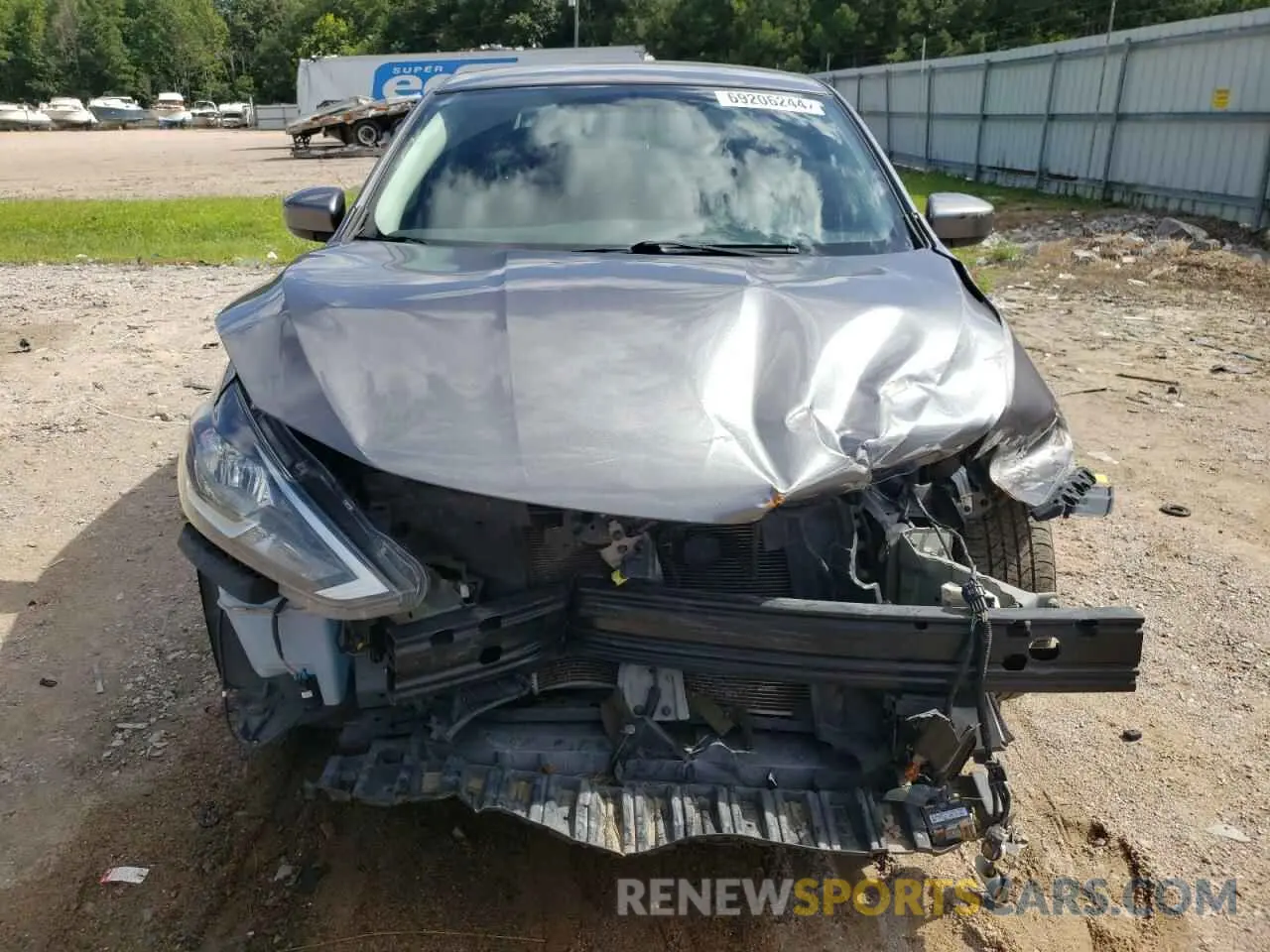 5 Photograph of a damaged car 3N1AB7AP9KY352234 NISSAN SENTRA 2019