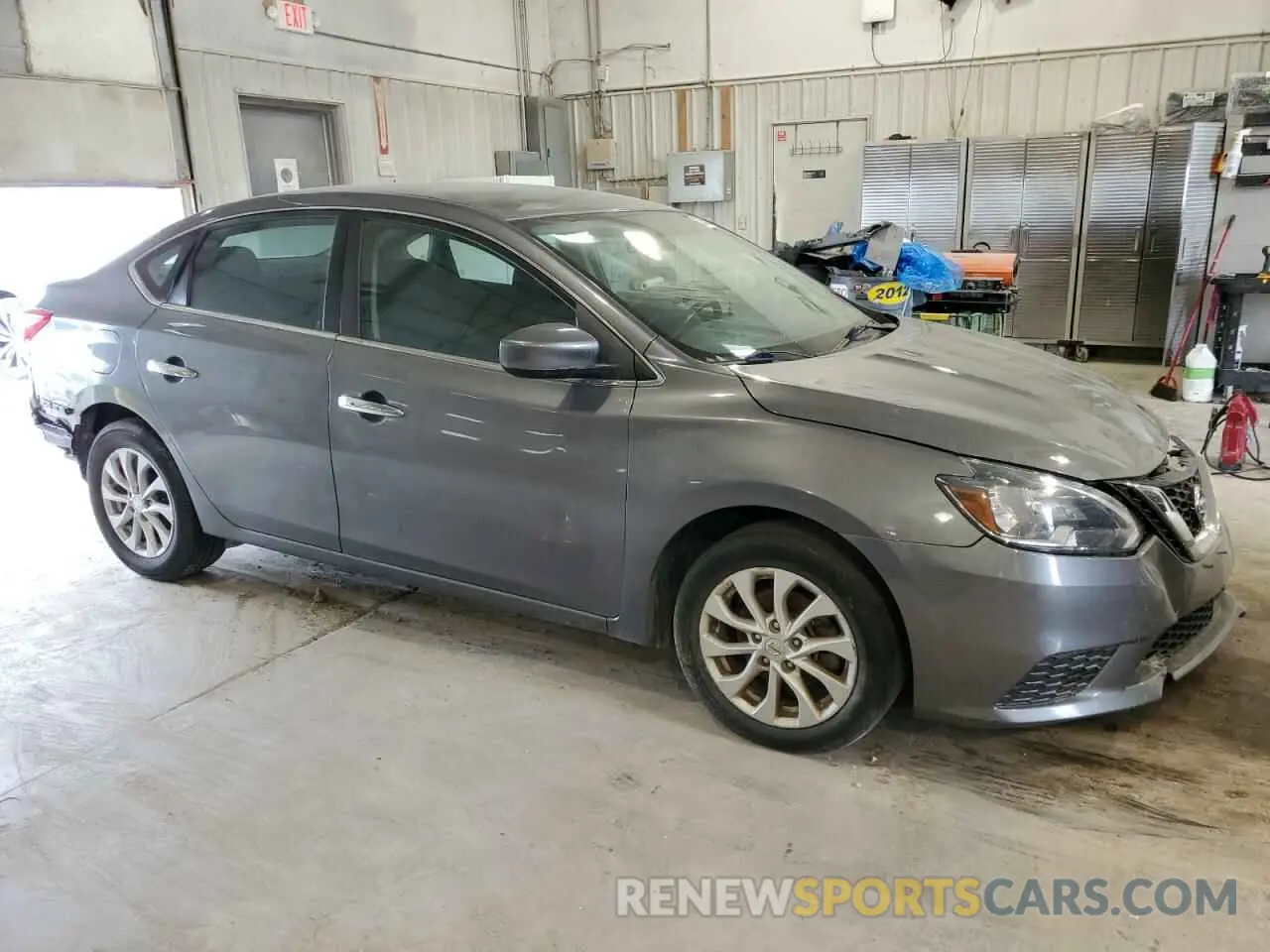 4 Photograph of a damaged car 3N1AB7AP9KY352895 NISSAN SENTRA 2019