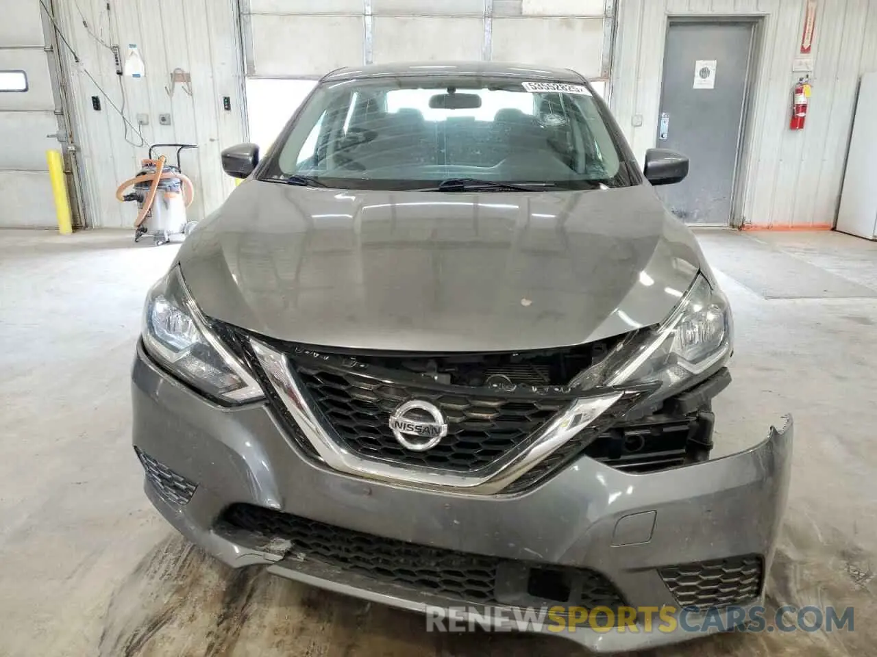 5 Photograph of a damaged car 3N1AB7AP9KY352895 NISSAN SENTRA 2019