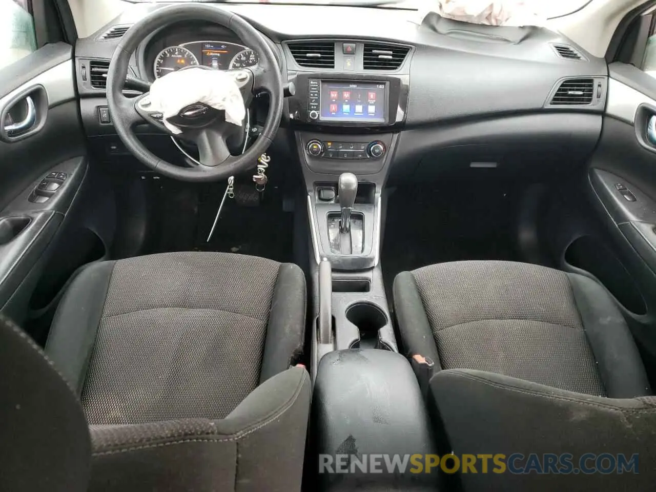 8 Photograph of a damaged car 3N1AB7AP9KY355196 NISSAN SENTRA 2019