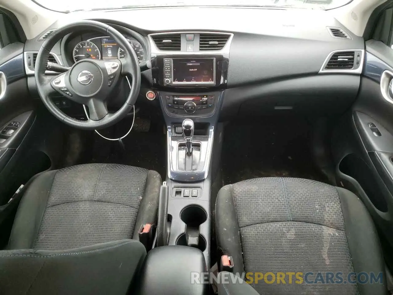 8 Photograph of a damaged car 3N1AB7AP9KY356445 NISSAN SENTRA 2019