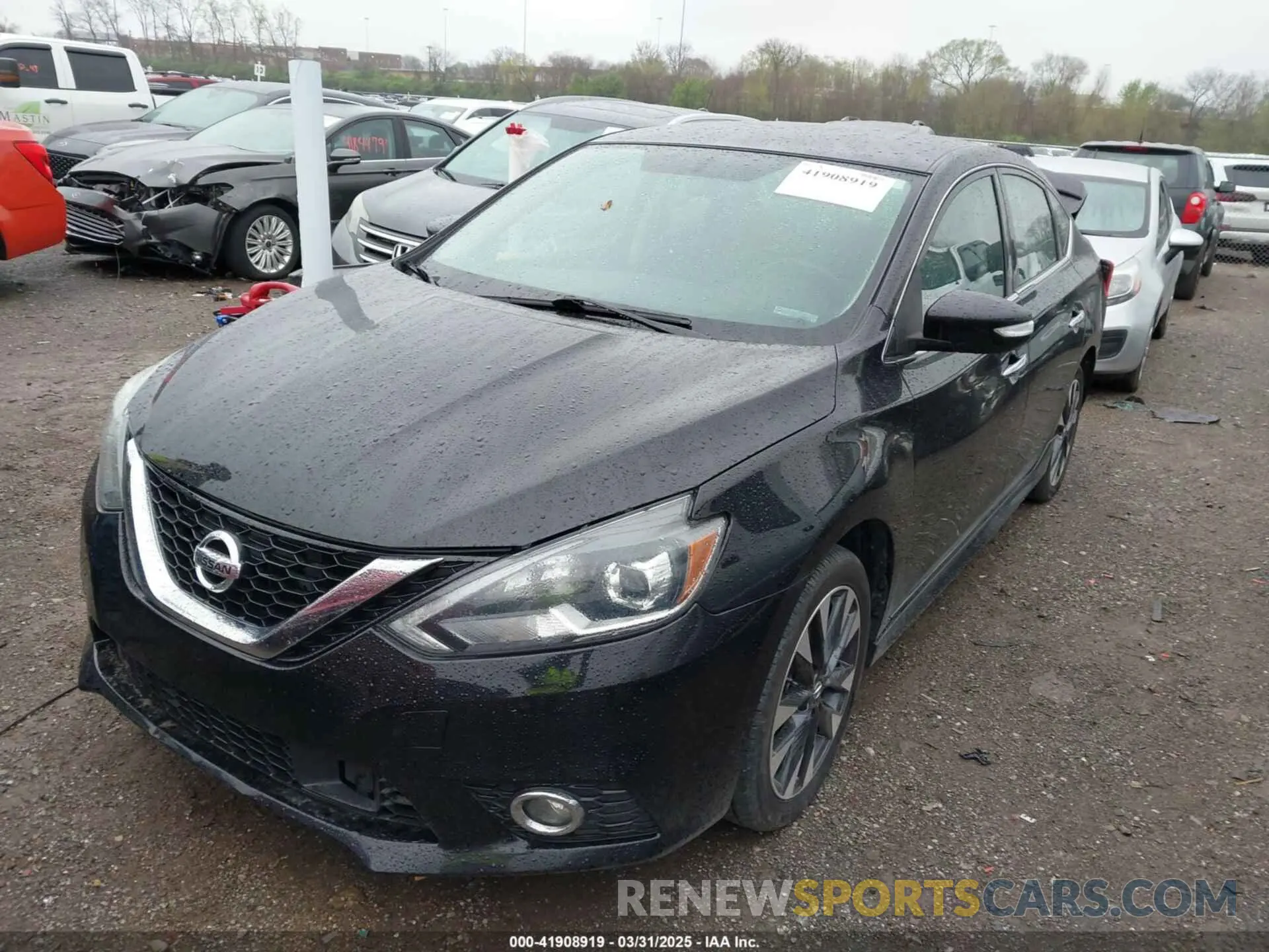 2 Photograph of a damaged car 3N1AB7AP9KY364397 NISSAN SENTRA 2019