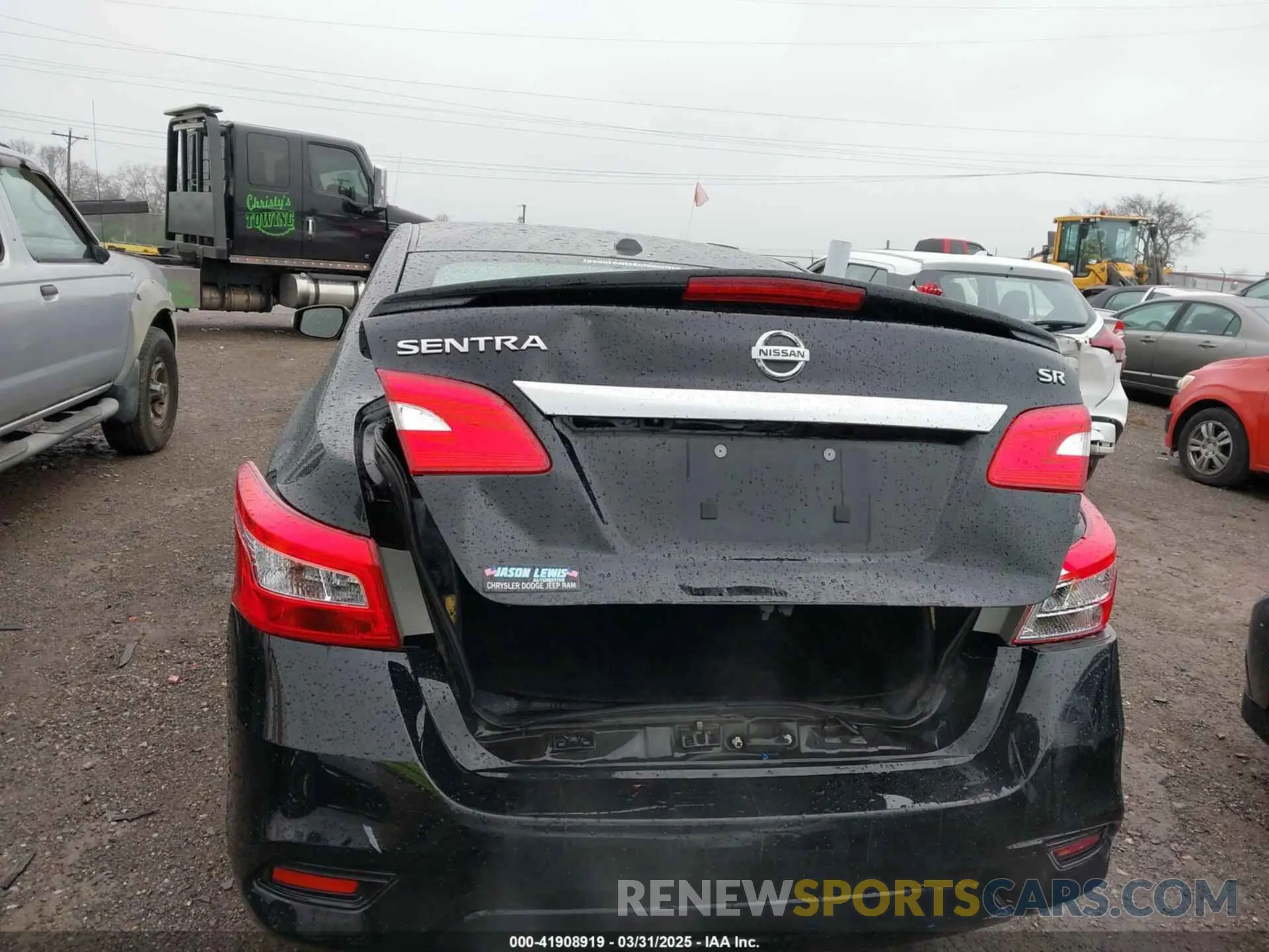 6 Photograph of a damaged car 3N1AB7AP9KY364397 NISSAN SENTRA 2019