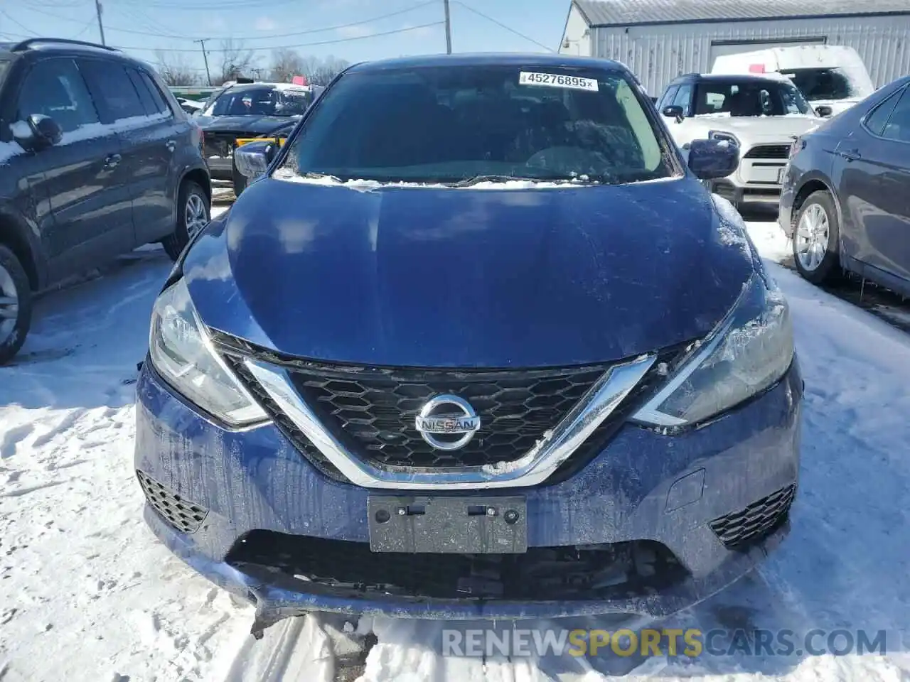 5 Photograph of a damaged car 3N1AB7AP9KY367655 NISSAN SENTRA 2019