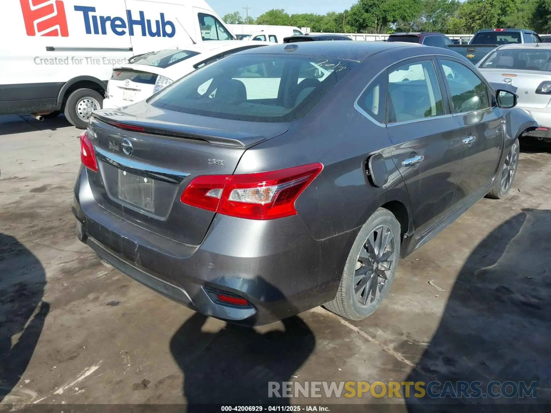 4 Photograph of a damaged car 3N1AB7AP9KY368000 NISSAN SENTRA 2019