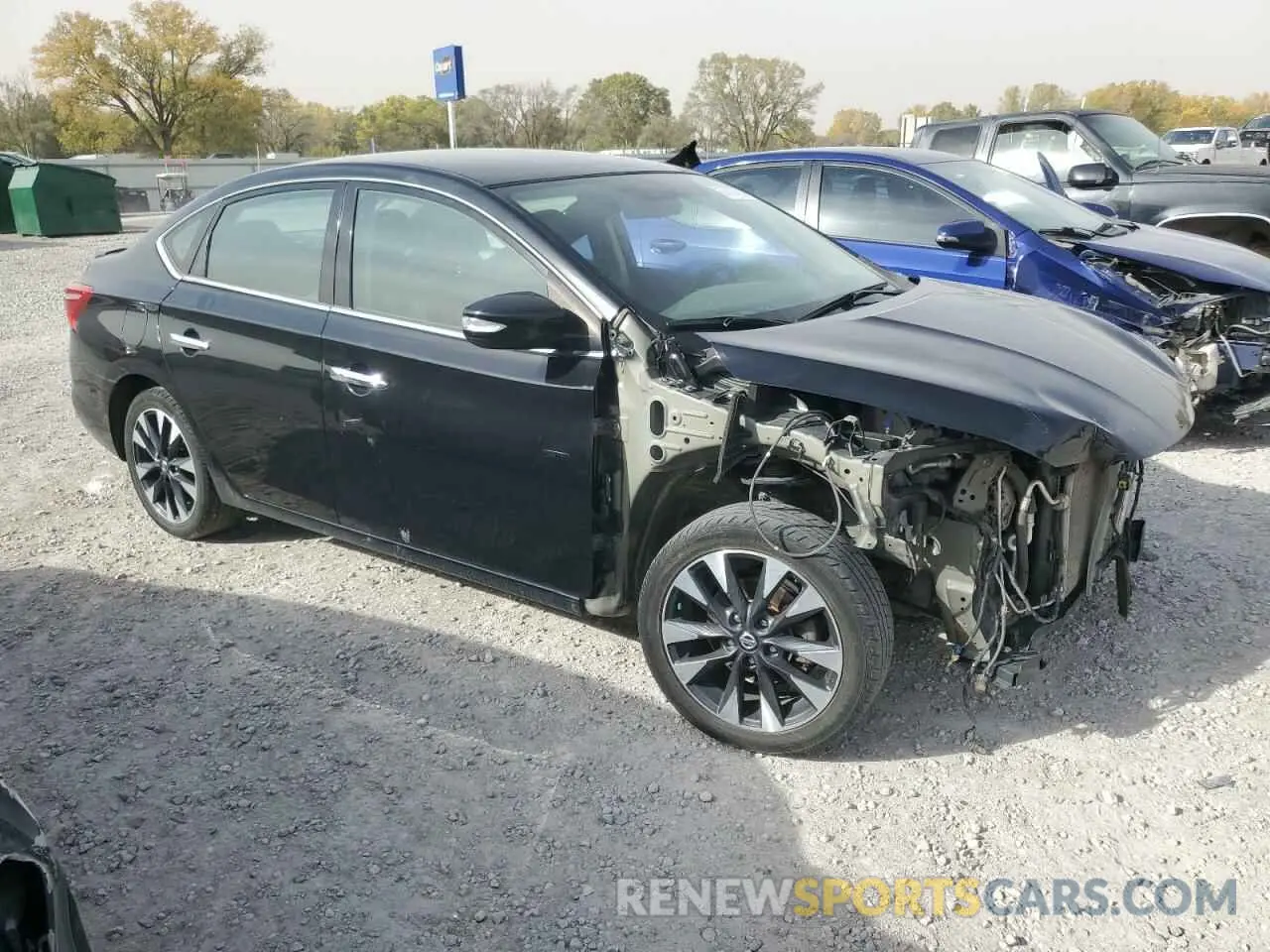 4 Photograph of a damaged car 3N1AB7AP9KY369146 NISSAN SENTRA 2019
