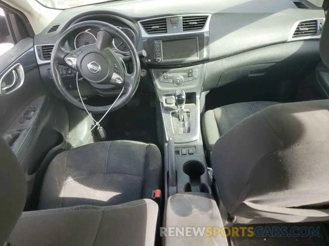 8 Photograph of a damaged car 3N1AB7AP9KY369146 NISSAN SENTRA 2019