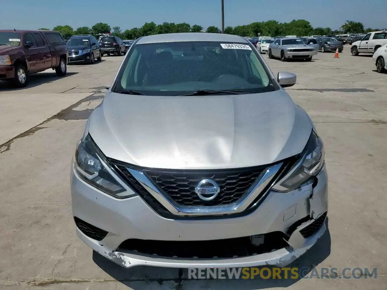 5 Photograph of a damaged car 3N1AB7AP9KY369485 NISSAN SENTRA 2019