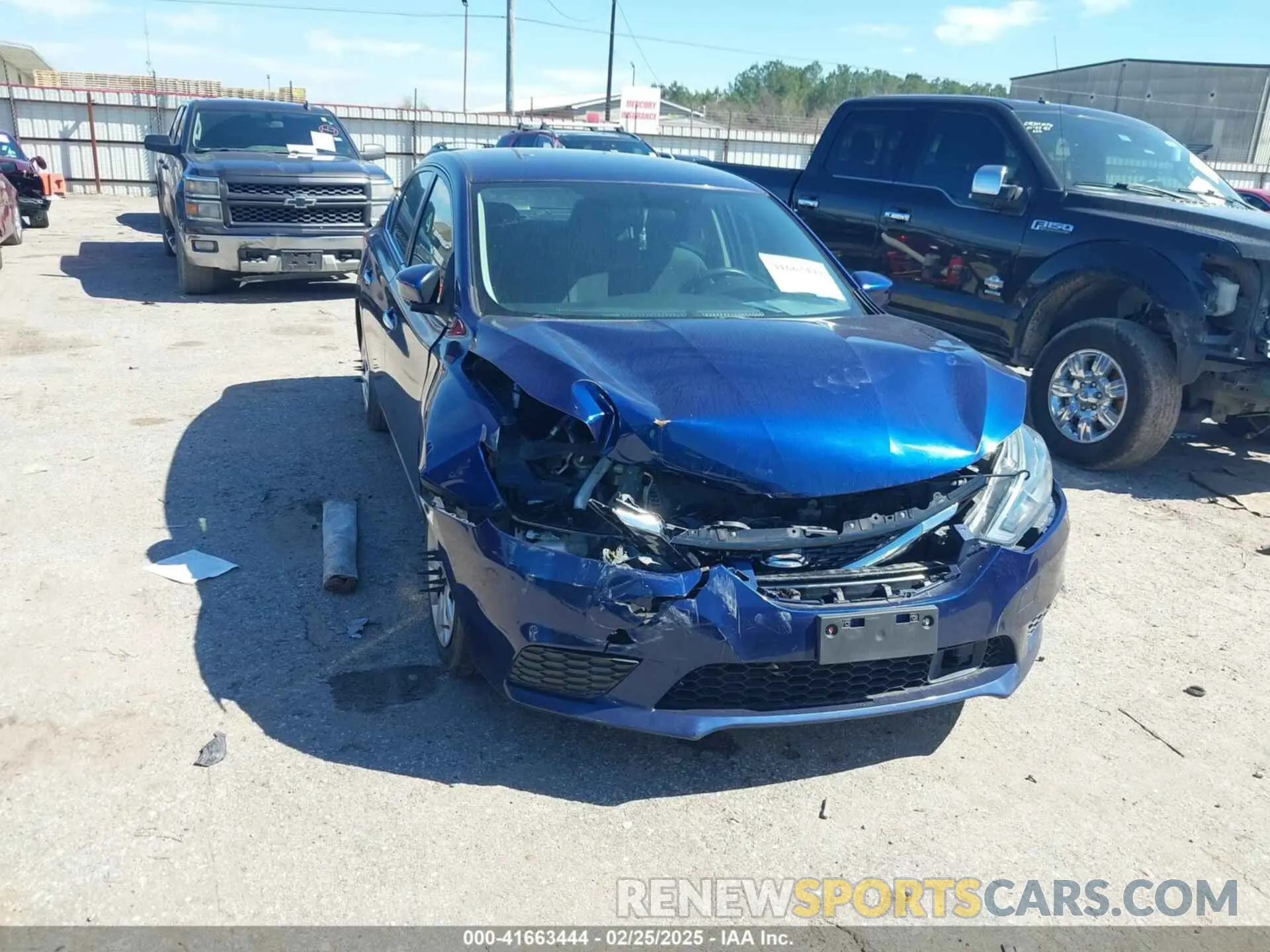 1 Photograph of a damaged car 3N1AB7AP9KY370054 NISSAN SENTRA 2019