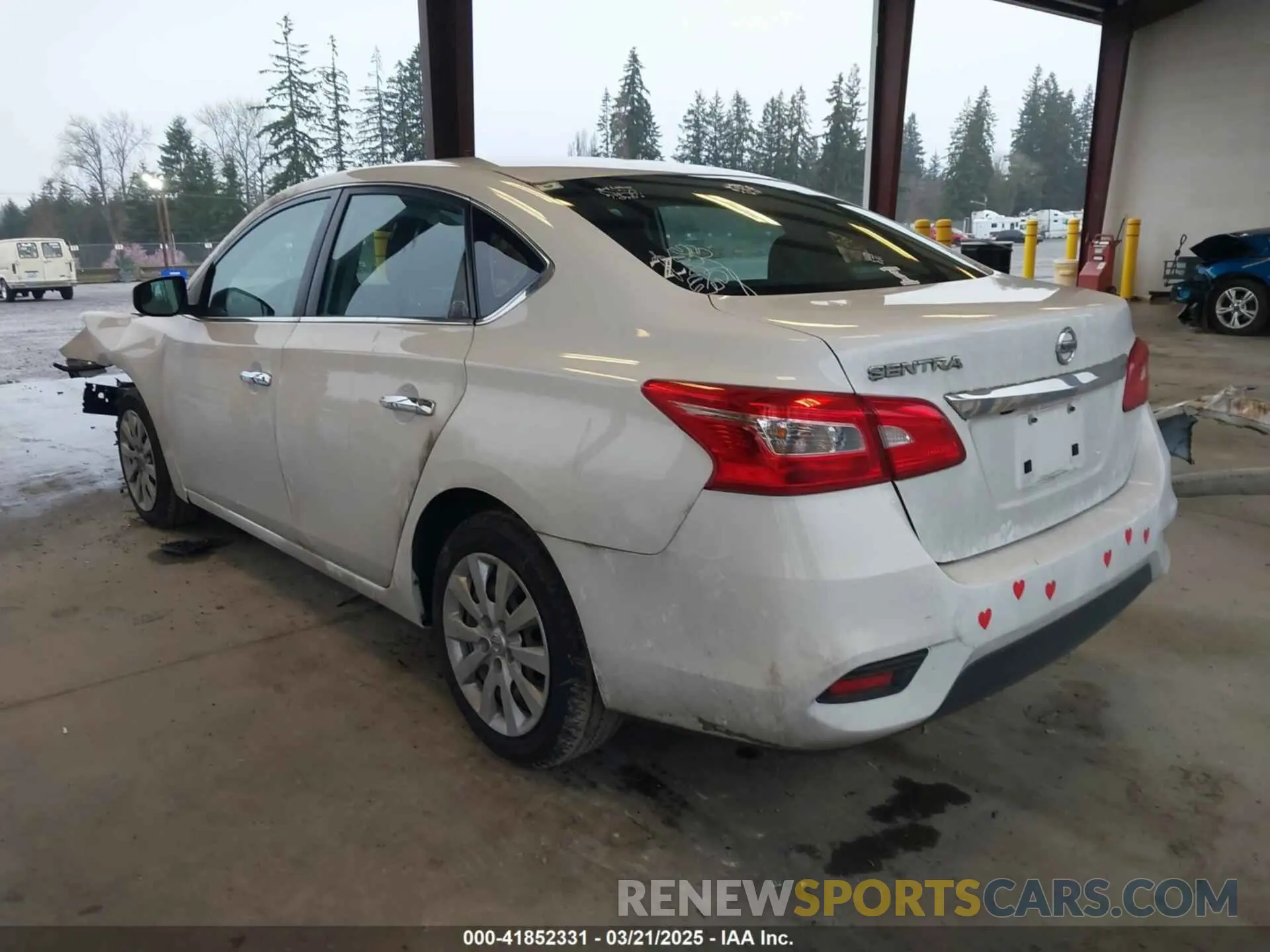 3 Photograph of a damaged car 3N1AB7AP9KY371589 NISSAN SENTRA 2019