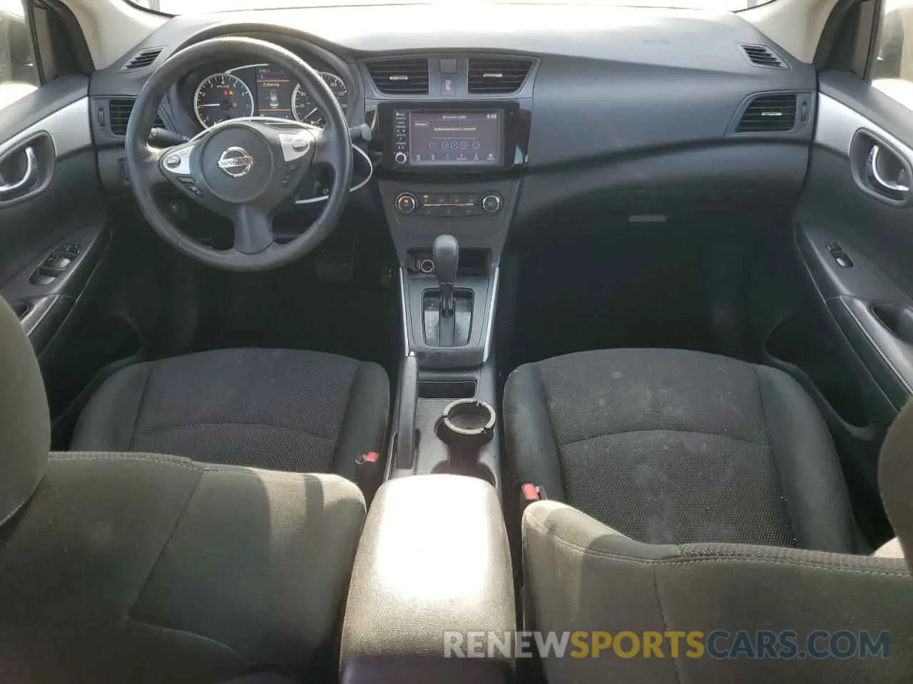 8 Photograph of a damaged car 3N1AB7AP9KY379255 NISSAN SENTRA 2019