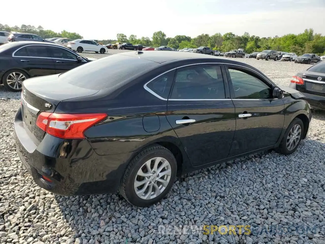 3 Photograph of a damaged car 3N1AB7AP9KY392748 NISSAN SENTRA 2019