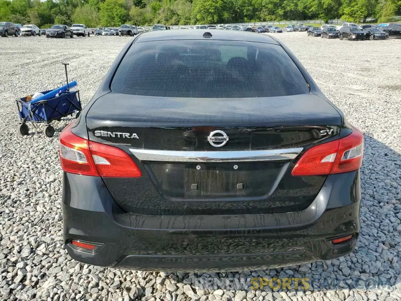 6 Photograph of a damaged car 3N1AB7AP9KY392748 NISSAN SENTRA 2019